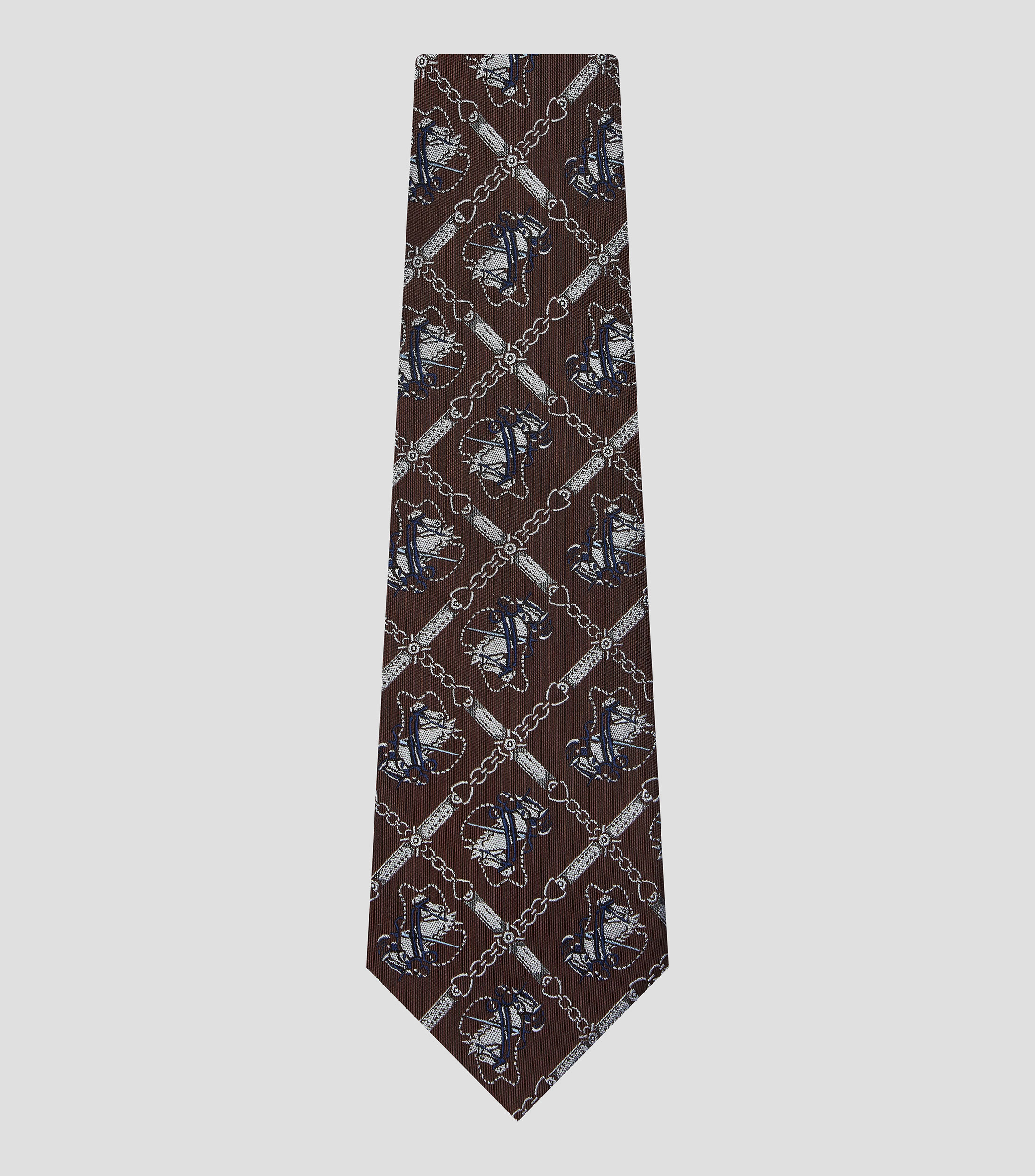 Corbata ancha seda fantasía